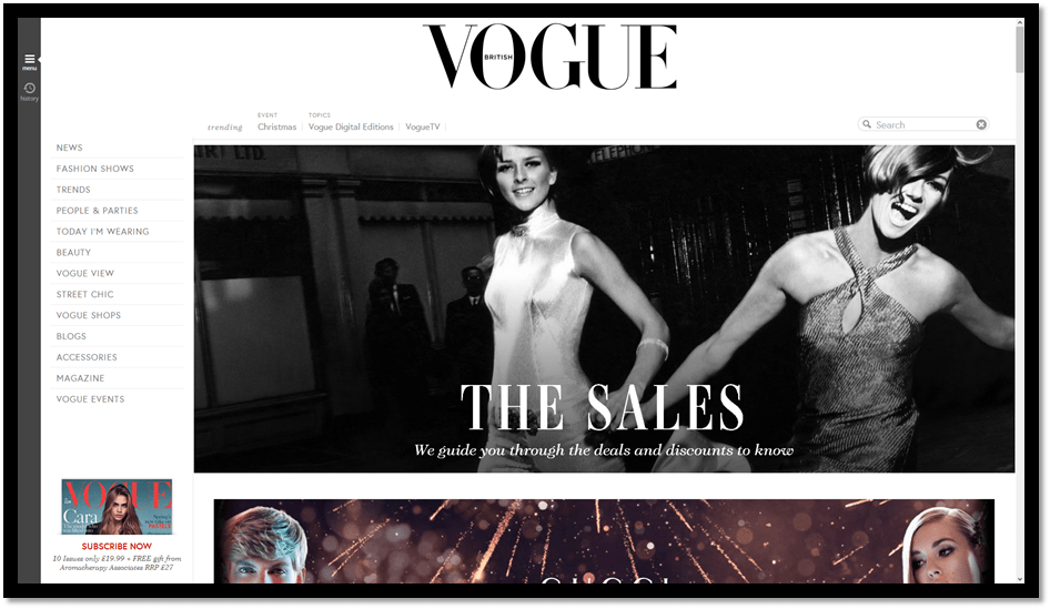 La estilosa revista en versión británica