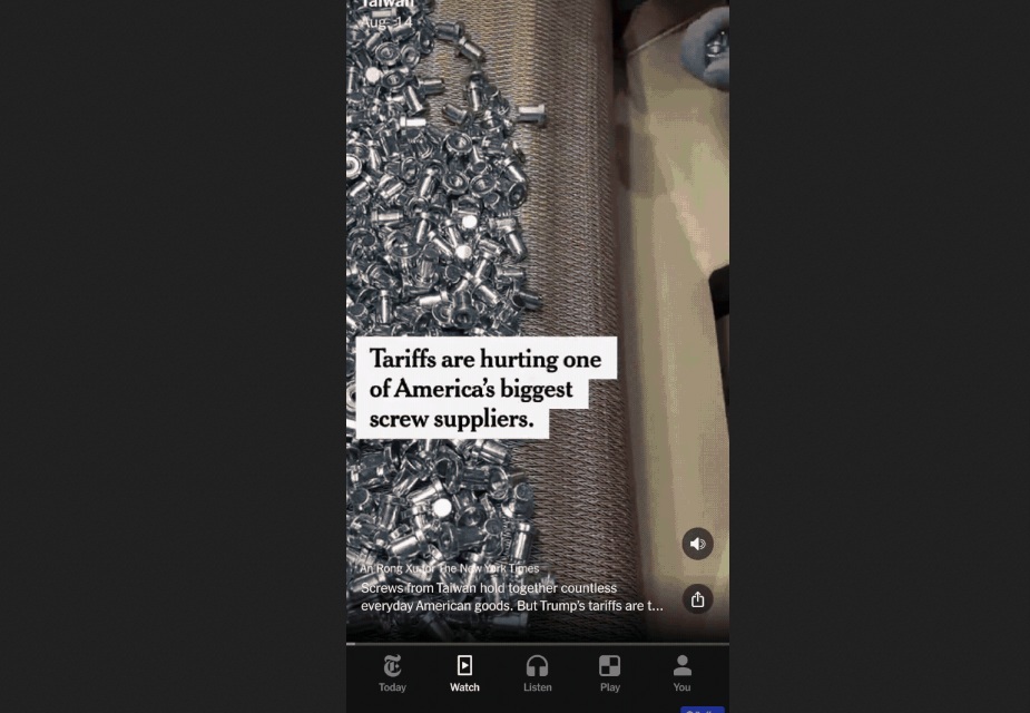 El giro del New York Times hacia el video vertical: lo que los medios deben&nbsp;aprender